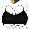Top with cups, straps, protective underware, underwear for elementary school students, tube top, beautiful back