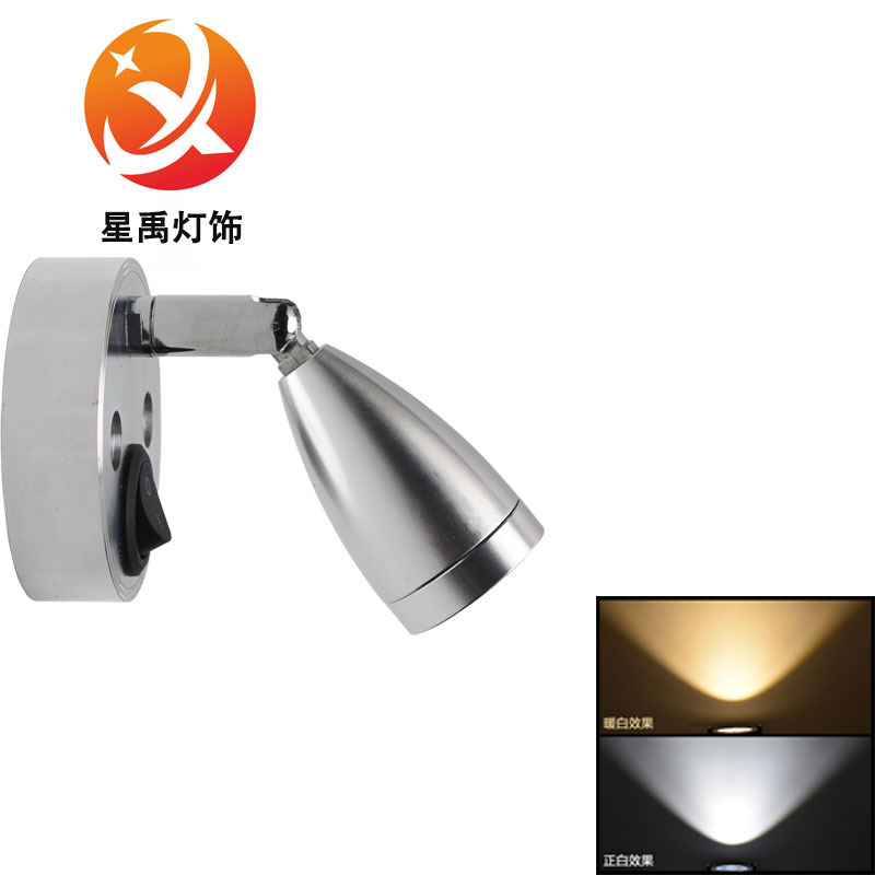 Norde transfronterizo especial para el nuevo 12V RV luz LED luz de lectura Luz de yate proyector universal luz de la pared