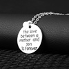 European and American jewelry The Love BetWeen A Grandmother Love necklace Cross -border Source