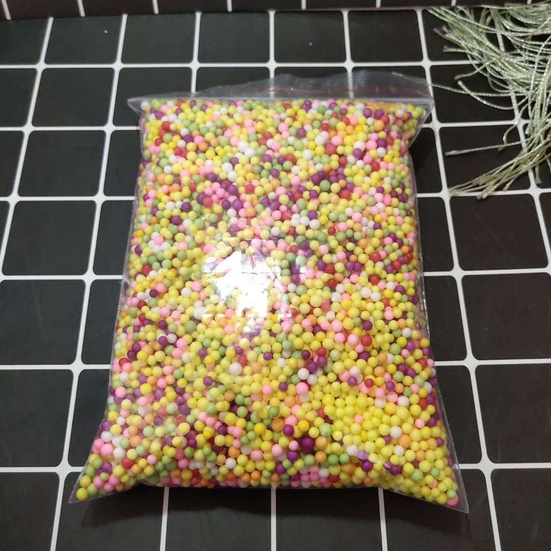混彩色泡沫球