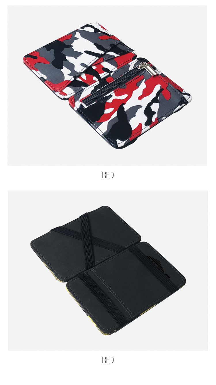 النسخة الكورية من التمويه الإبداعي عبر الحدود ، حقيبة Pupi Magic ، محفظة سحاب جديدة ، محفظة صغيرة ، محفظة رقيقة display picture 10