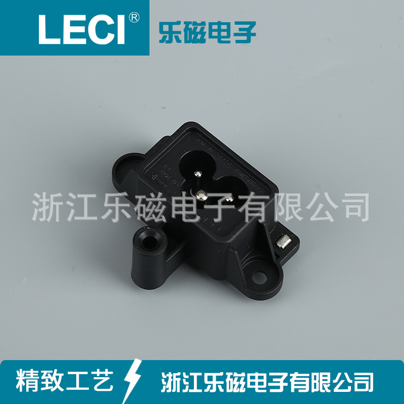 厂家供应现货乐磁DB-6-2BP27P27接线插座黑色梅花阻燃塑料插座