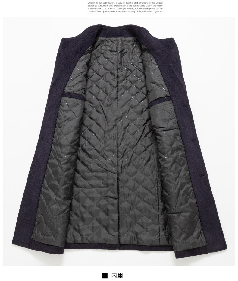 Manteau homme en Laine - Ref 3419124 Image 28