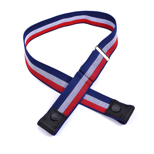 Jeans Belt Student Seamless Stretch Men's Buckleless Versatile Invisible Elastic Women's Lazy Belt Trendy Manufacturer