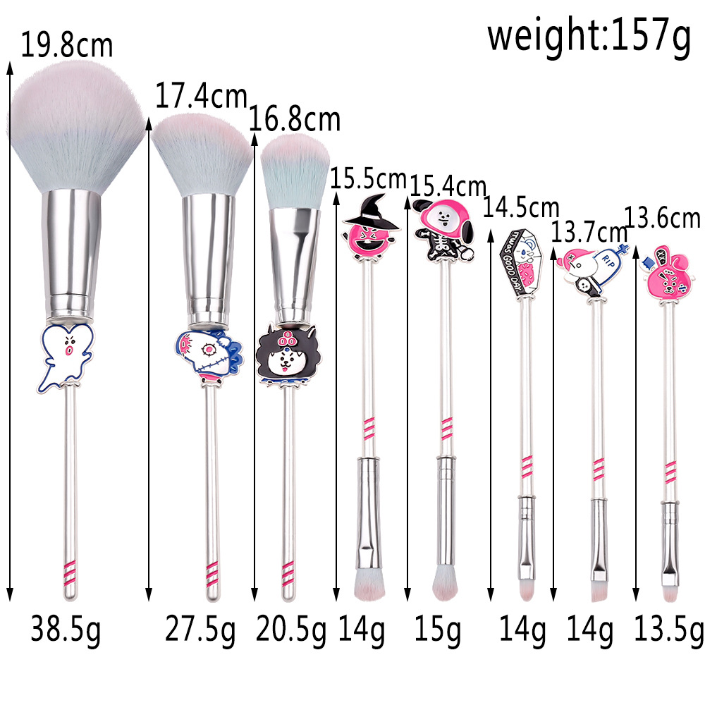 BT21 Makeup Brushes Sets BTS Official Merch BTS Merchandise