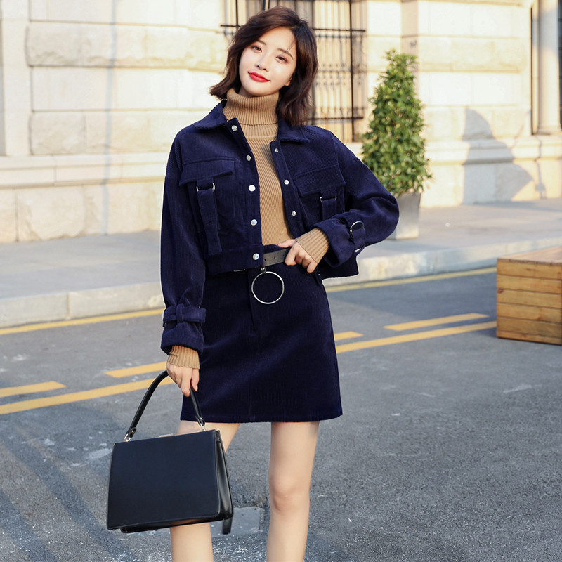 Costume femme en Velours côtelé - Ref 3334546 Image 3