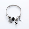 Fashionable adjustable cute bracelet stainless steel, accessory, simple and elegant design