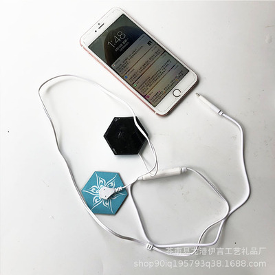 智能线控按摩器便携手机直充按摩仪腰颈椎多功能迷你按摩器按摩贴|ms