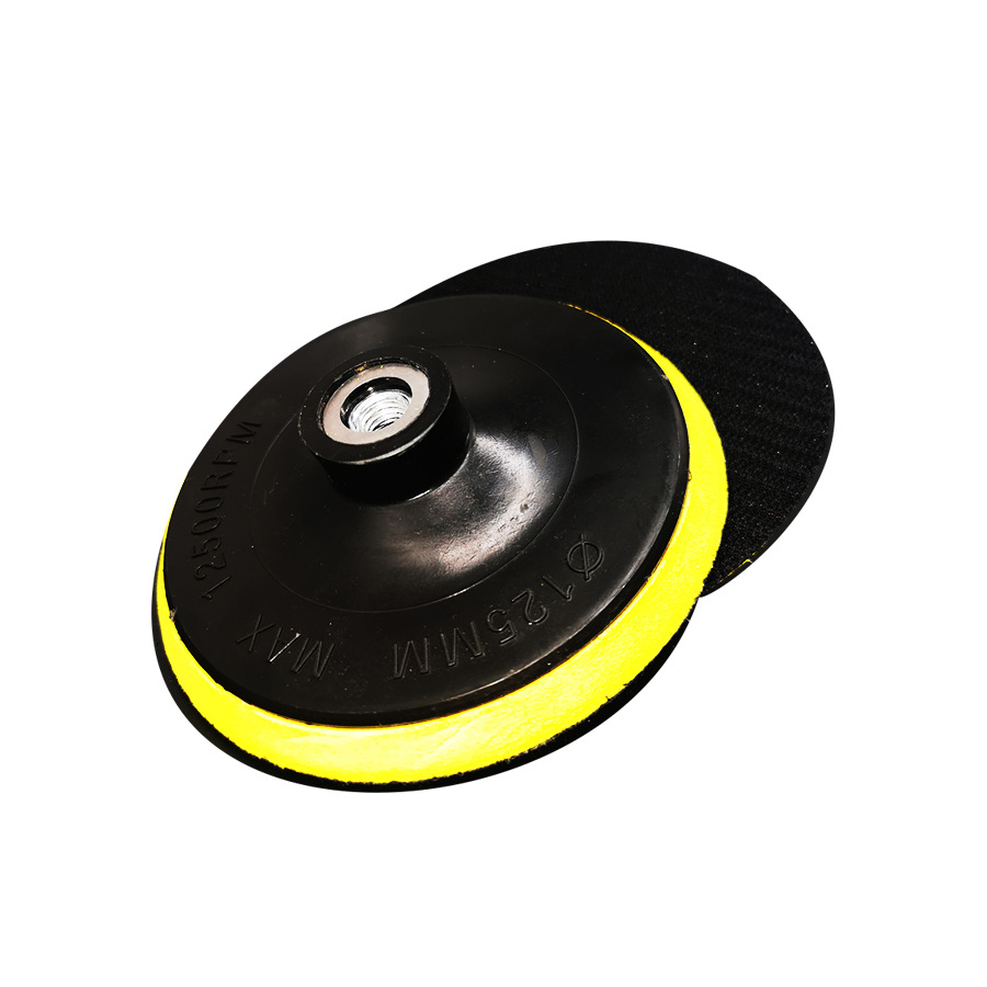 角磨机抛光盘 角磨机刺盘自粘盘180打磨托盘 100角磨机电动