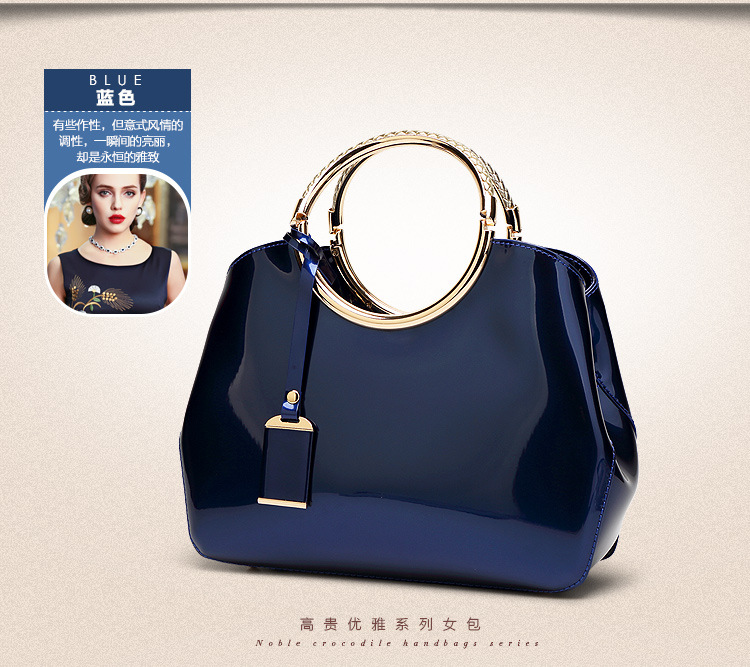 1108g Weight Polyester Lining Material Zipper Closure Type Single Shoulder Strap Strap Type Dome Bag Bags Type Casual Occasion Pu Leather Material Solid Color Pattern All Seasons Season Women's Gender Fashion Style Shell Shape Dark Blue, White, Pink, Red, Wine Red, Black Color Large Size Large Pu Leather Fashion Dome Bag Handbag 3