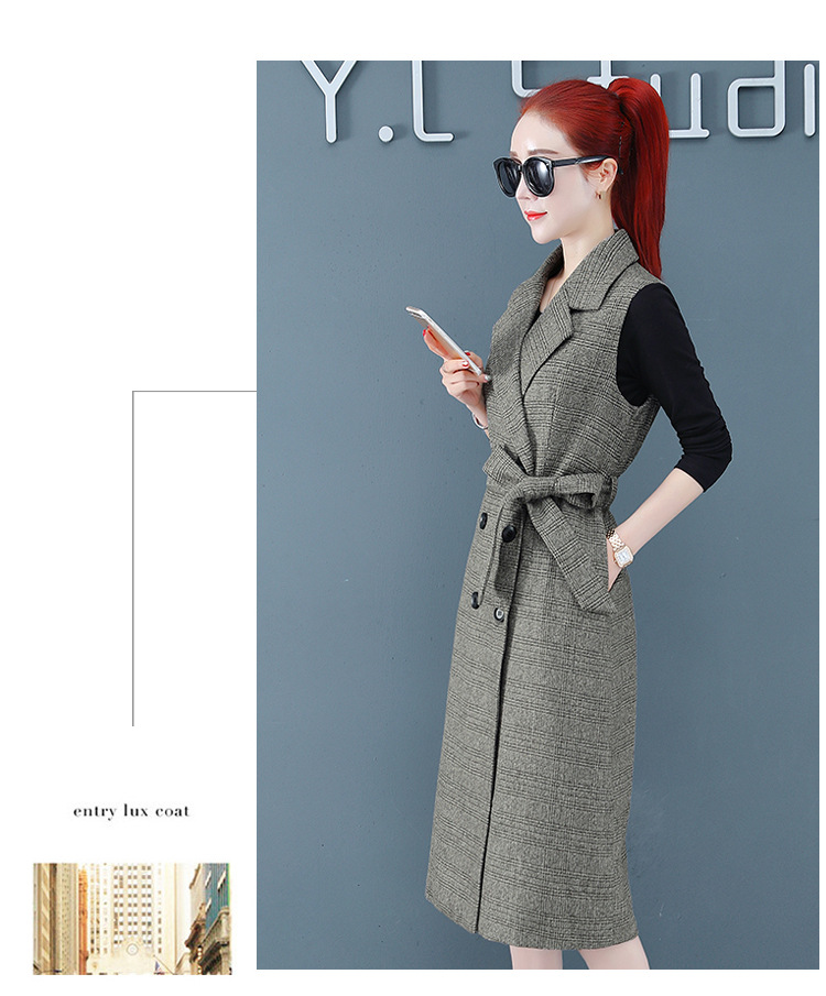 Gilet femme en Mélange de fibres chimiques - Ref 3317717 Image 34