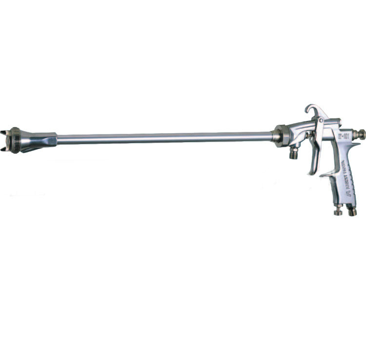 日本岩田长杆喷枪LW-10B 18B 加长杆喷漆枪内壁油漆喷枪