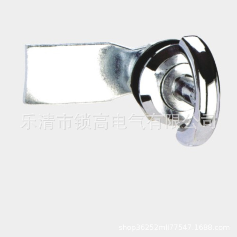 MS706锁圆形转舌锁开关控制箱机柜门锁配电柜门锁开关柜锁