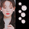 Fashionable earrings from pearl, accessory, Korean style, bright catchy style, internet celebrity, simple and elegant design