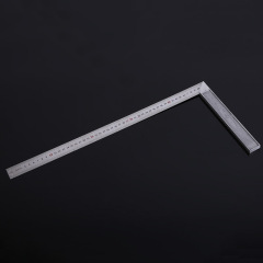 Manufacturer wholesale Dichuang aluminum alloy seat square stainless steel turning ruler triangle ruler 300mm500mm hardware tools