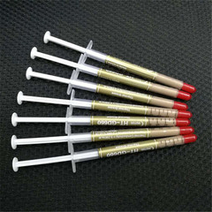 Golden Silicone Syringe Manufacturer Direct Sales, Supplying CPU Thermal Silicone Paste Injection Tube, Heat Dissipating Silicone Wholesale
