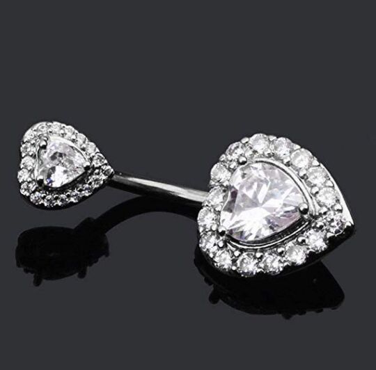 Vendita all'ingrosso online di gioielli per piercing all'ombelico in acciaio inossidabile con zircone a prezzi accessibili_voghion.com
