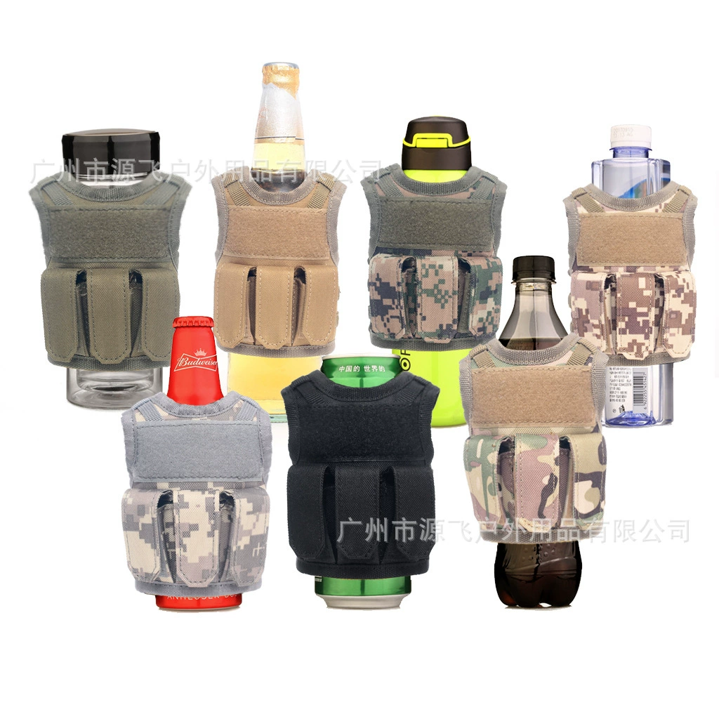 Мини Жилет Мини Маленький Жилет Рождественский Подарок КТВ Бар Украшения Консервированные Напитки Бутылки Пива Набор