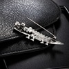 Retro fashionable accessory lapel pin, brooch suitable for men and women, suit, pin, European style, crocodile