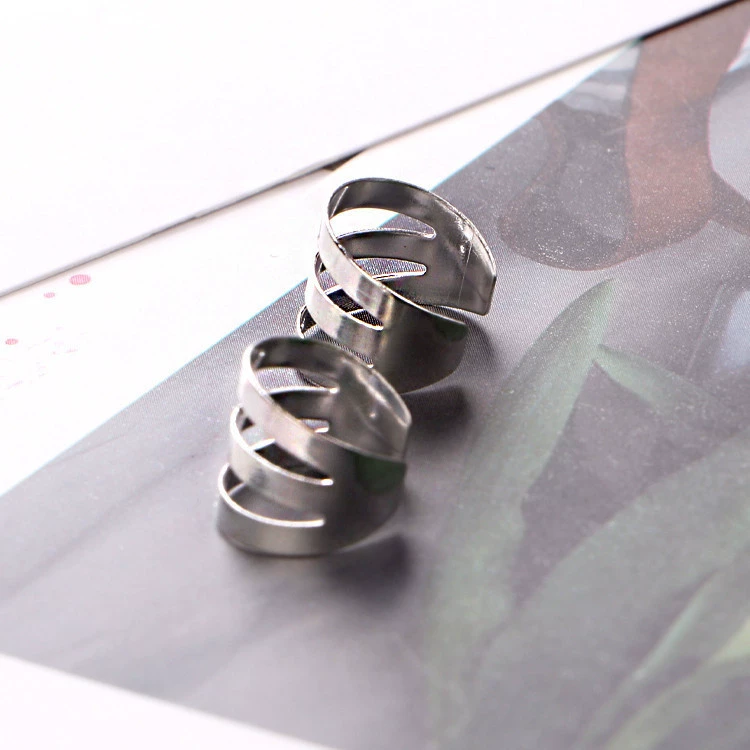 Fashionable ear clips, earrings, European style, no pierced ears