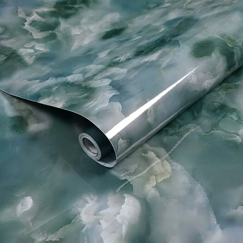 60cm宽 自粘仿大理石纹墙纸壁纸 厨房防污防油壁纸窗台墙壁墙纸