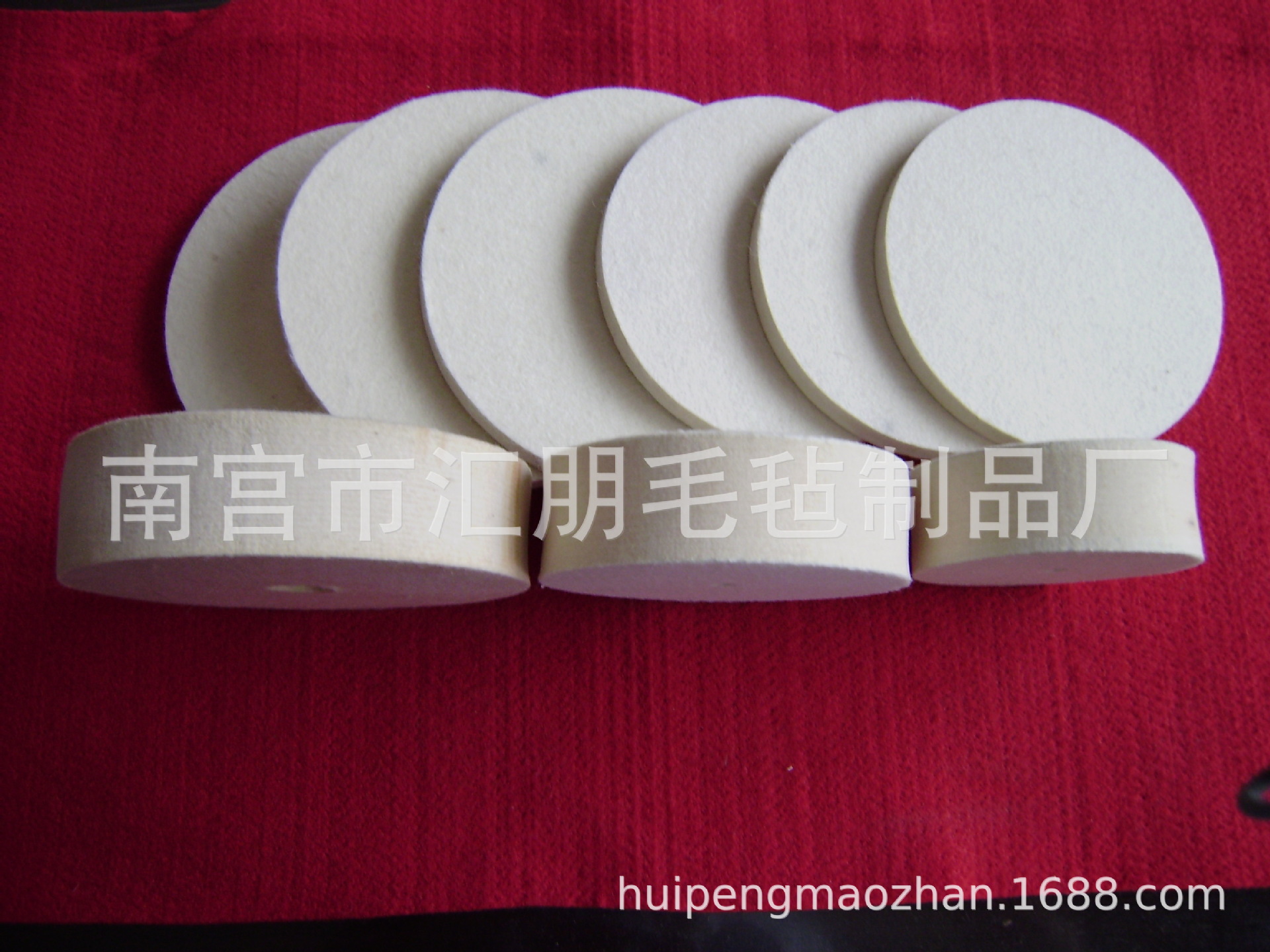 羊毛毡抛光轮 毛毡抛光轮 水晶抛光羊毛毡轮 玻璃毛毡抛光毛毡轮