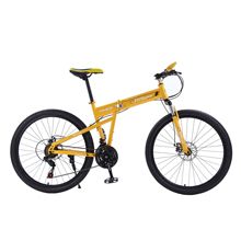 厂家批发出口bicycle折叠减震山地定制LOGO26/27.5/29英寸自行车