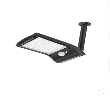 Induction LED physiological travel wall sconce solar-powered for gazebo, 36, human sensor