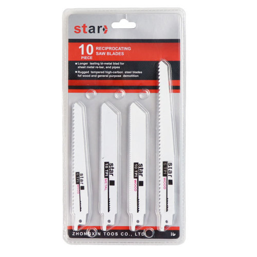 10 reciprocating saw electric saw blades saber saw fine tooth coarse tooth woodworking metal plastic cutting saber saw saw blade