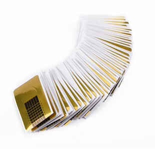 Nail supplies square paper holder nail patch nail art extension 100 pieces/set