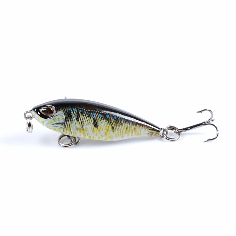 2 Pcs Minnow Fishing Lures Hard Plaice Baits Bass Trout Saltwater Sea Fishing Lure