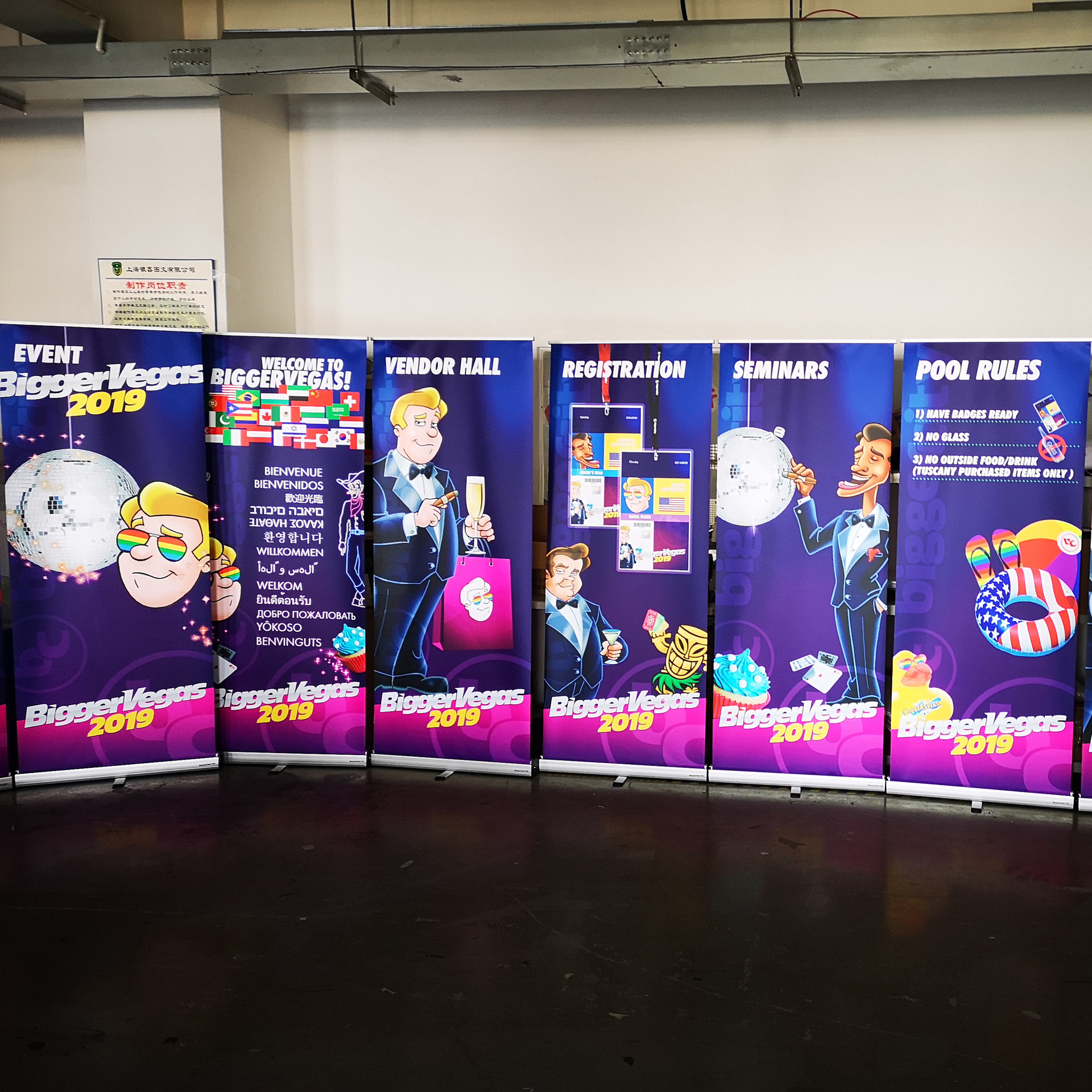 上海易拉宝定制铝合金门型展架写真喷绘背胶海报打印工厂直接出货