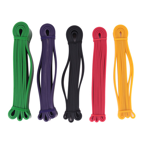 Men and women fitness yoga pull band resistance band flat rubber band pull circle elastic band stretch band fitness training band