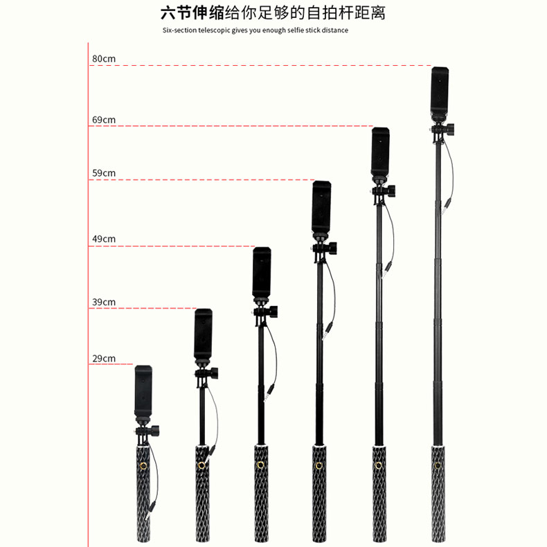 Stick selfie en Alliage d aluminium - Ref 3387258 Image 4