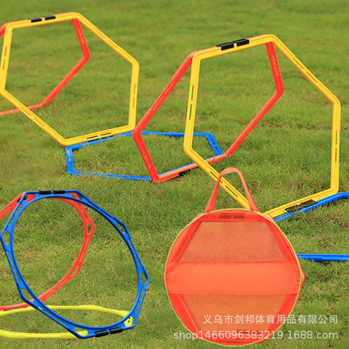 Export packaging, football training agility ring, training ring, speed ladder, physical fitness ring, various specifications of energy ring