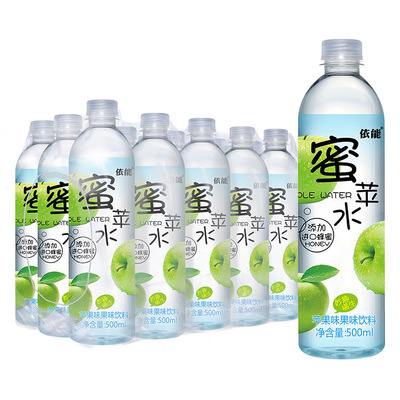 依能蜜苹水500ml*15瓶/箱 加了蜂蜜的苹果汁饮料