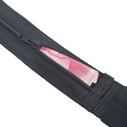 Anti-theft travel safety cash belt outdoor zipper belt factory direct sale