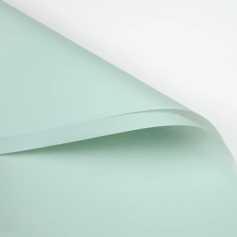 Papel liso coreano de color sólido papel de miel papel floral papel de embalaje de flores papel de regalo floral papel de regalo de ramo coreano