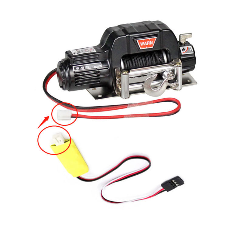New Climbing Winch Controller, Winch Controller Suitable for Rc4Wd Trx4 Scx10 and Other Winches