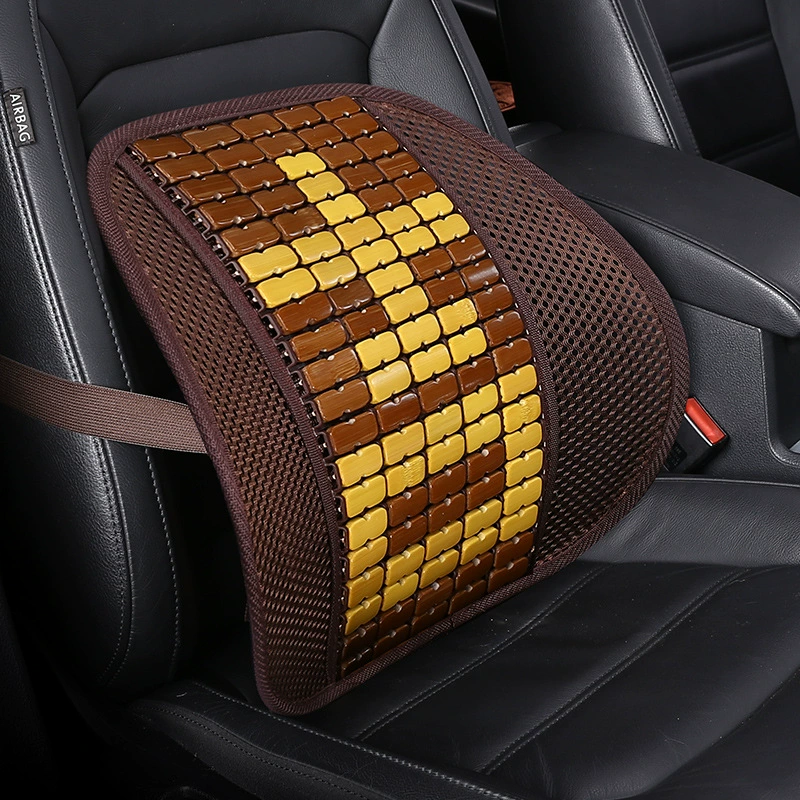 Бамбуковый коврик массажный коврик для талии Бамбуковый Коврик для талии автомобильный Офис Подушка для талии [бамбук/благоприятный Персонаж]