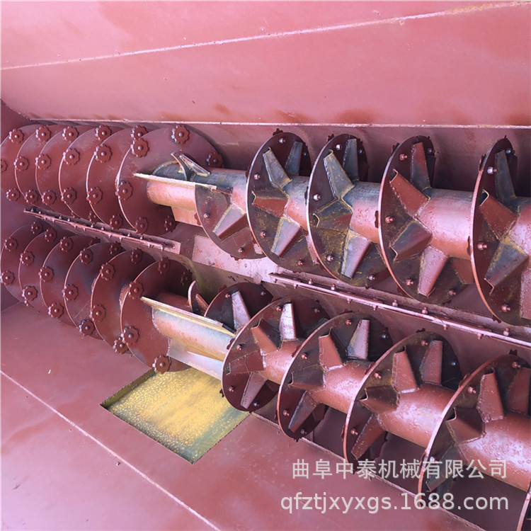 蚌埠合金钢TMR搅拌机 卧式双绞龙搅草机