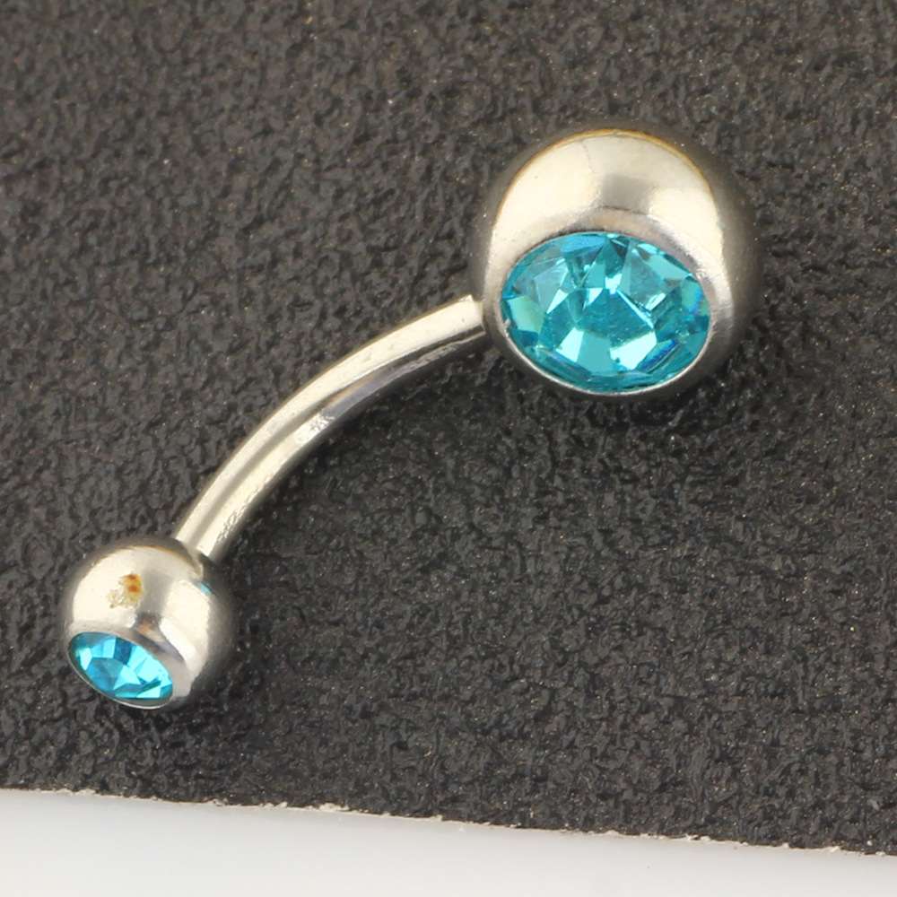 Amazon Hot Sale 4-8 Piece Stainless Steel Clay Belly Button Rings Set - Body Piercing Jewelry detail image 23