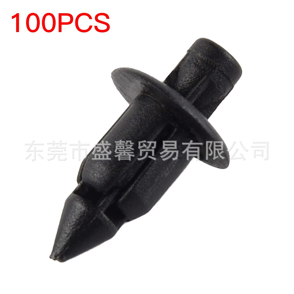 100 шт., заклепки для крыла для мотоцикла, квадроцикла, отверстие, заклепка для крыла, держатель зажима 6 мм