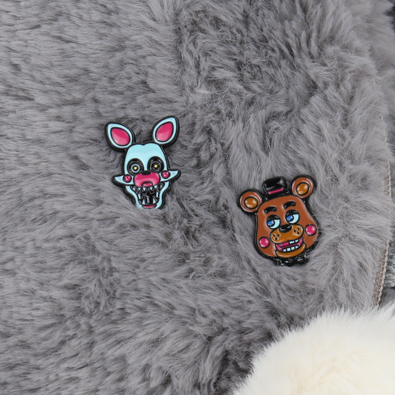 7g Weight Brooches Classification Holiday, Cocktail Party Occasion Alloy Material Animal, Cartoon Pattern Unisex Gender Enamel Design Hip-Hop, Funny Style Hip-Hop Funny Pin Animal Cartoon Alloy Enamel Unisex Brooches 11