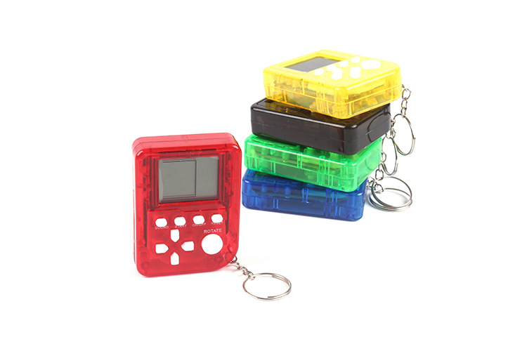 Consola portátil mini Tetris GAME BOX japonesa, juguete colgante nostálgico_voghion.com