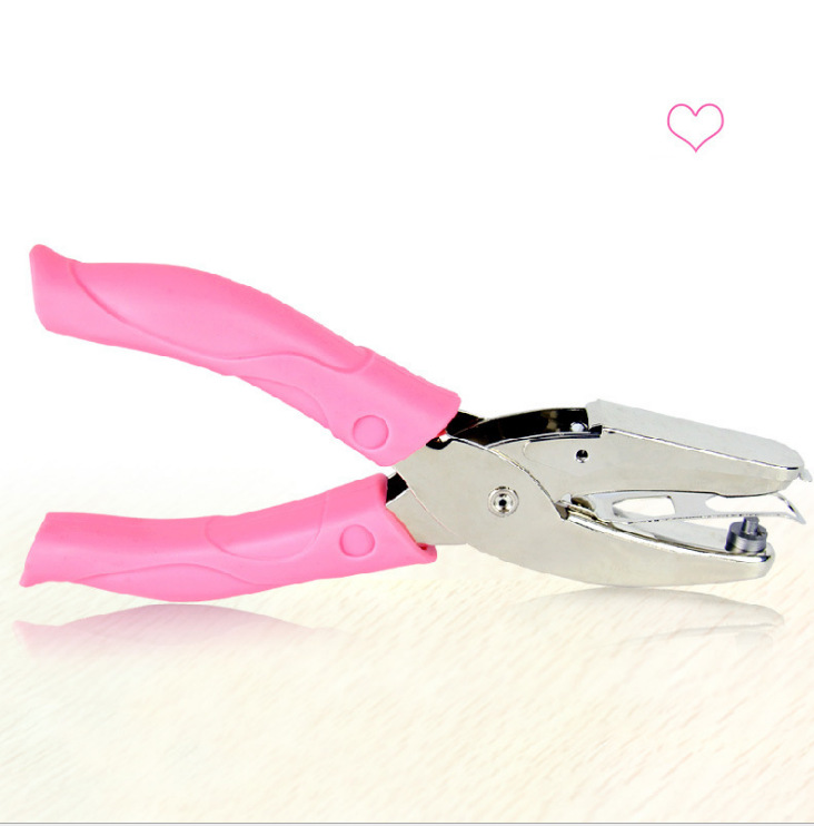 爱心打孔器5 5mm 金属手握式打孔器打孔钳打洞器单孔检票器 阿里巴巴