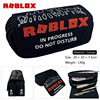 Virtual World Game ROBLOX Penbag Pen Pen Backpack Canvas Student Large -capacity Pen Bag