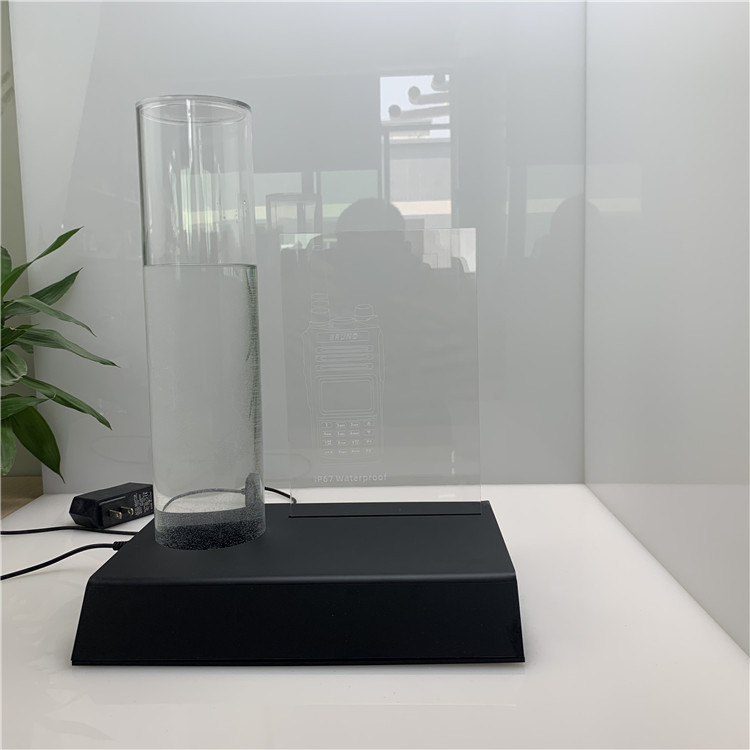 定做 亚克力防水电话手表展示架  防水对讲机演示架道具 陈列道具