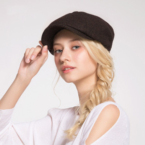 Party hats Fedoras hats for women Hat Women season Cape cap wool blended children cap duck tongue cap