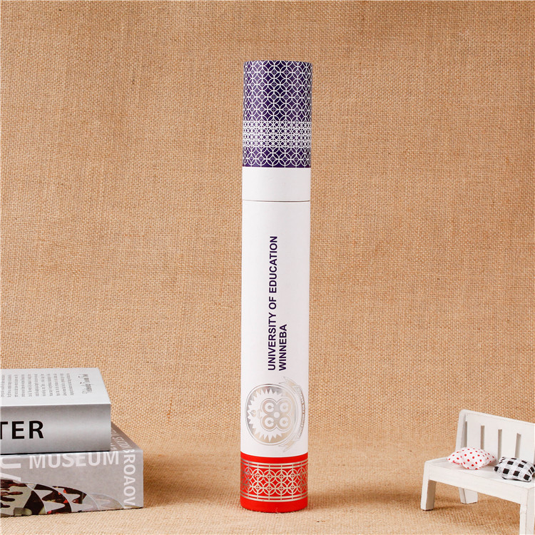 茶叶纸罐化妆品糖果食品包装纸筒定制化妆品彩印logo可来样设计